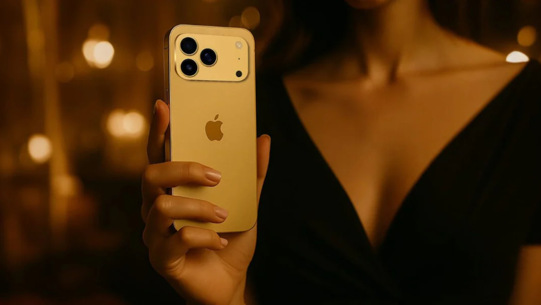 24k Gold iPhone 17 Pro & Pro Max Craft by Merlin