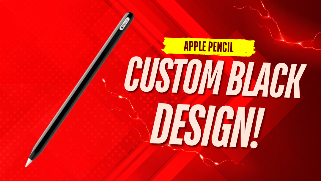 Black Apple Pencil Pro & Custom Designs for Creators | Craft by Merlin