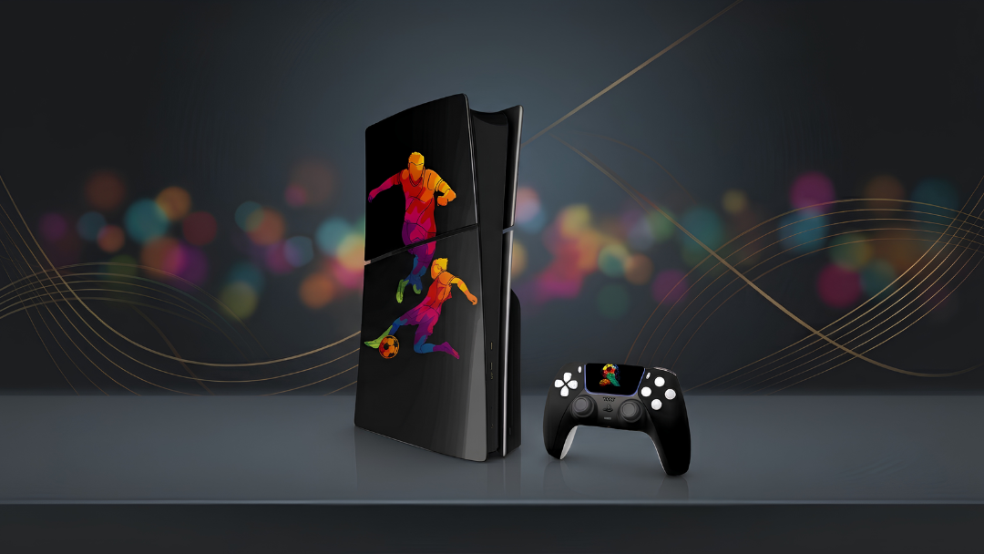 Football PS5 PS5 Slim Football Gaming Edition- Craft by Merlin