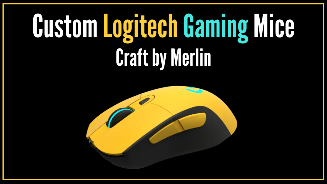 Logitec G Series, Reimagined: Custom Logitech Gaming Mice by Craft by Merlin