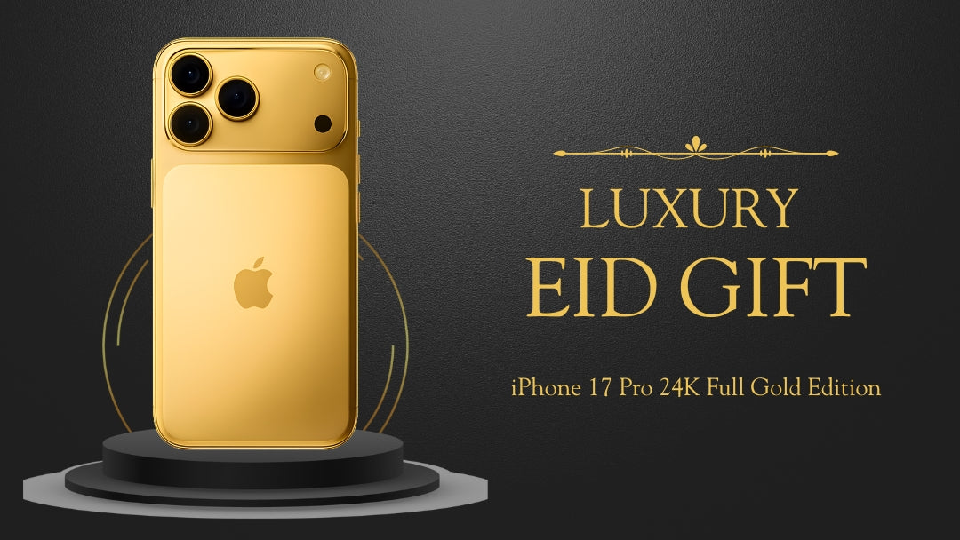 Luxury Eid Gift: iPhone 17 Pro 24K Full Gold Edition | Craft by Merlin