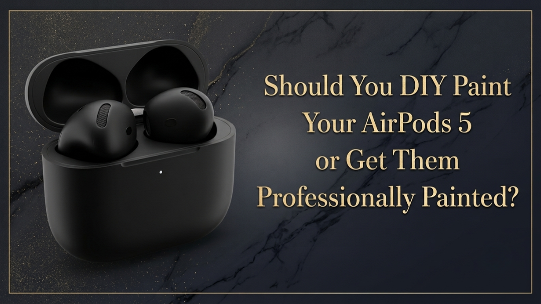 Should You DIY Paint Your AirPods 5 or Get Them Professionally Painted