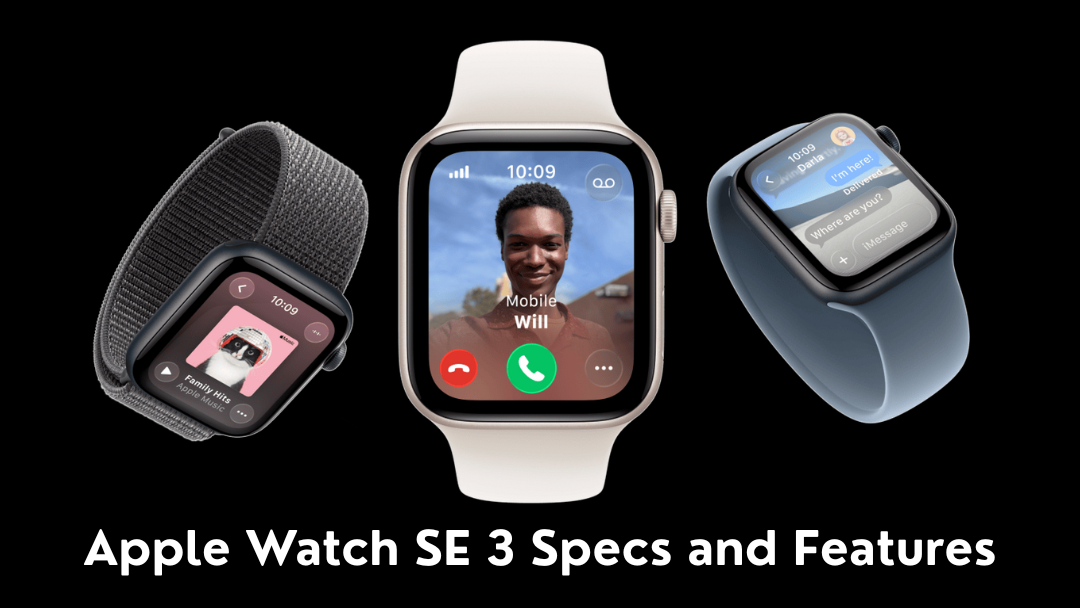 Apple Watch SE 3 Specs and Features