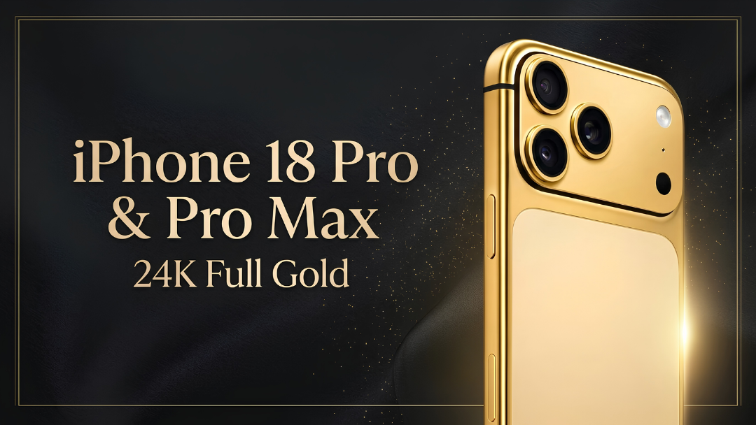 iPhone 18 Pro Max 24K Gold: The First Luxury Pre-Booking Worth Making This Year