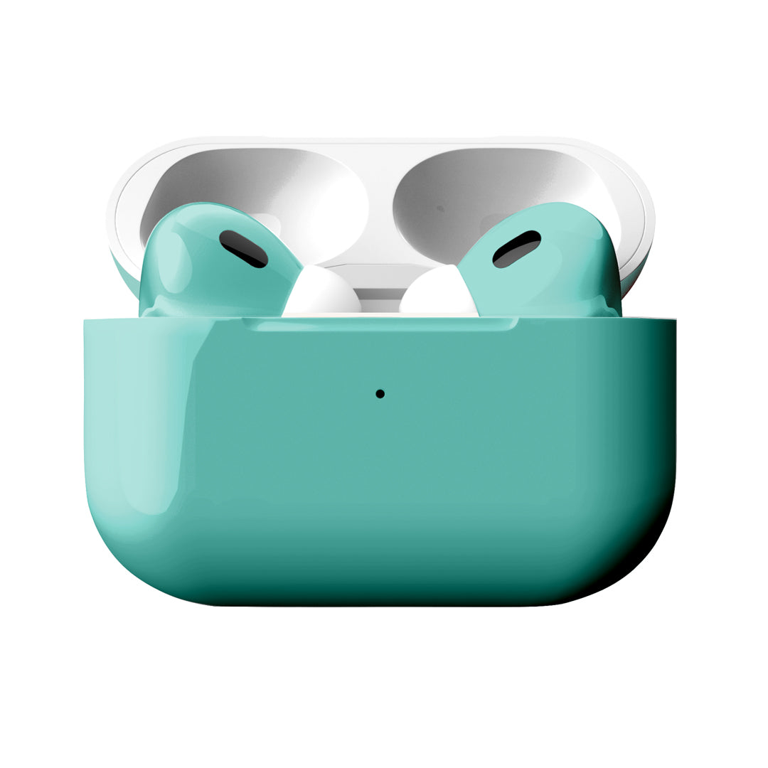 Apple AirPods Pro 3 Teal Green Glossy Edition | Craft by Merlin