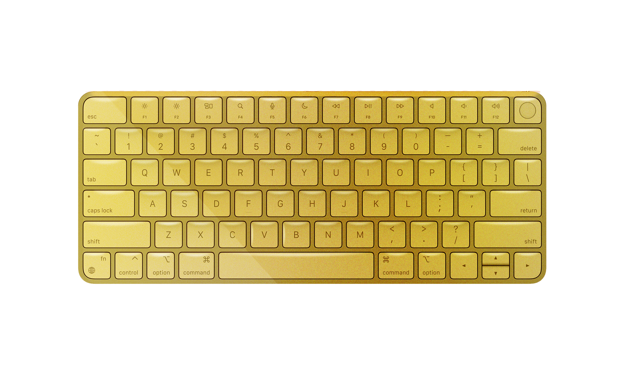Shop Apple Magic Keyboard with Touch ID - Metallic Gold | Craft by Shop Apple Magic Keyboard with Touch ID - Metallic Gold | Craft by