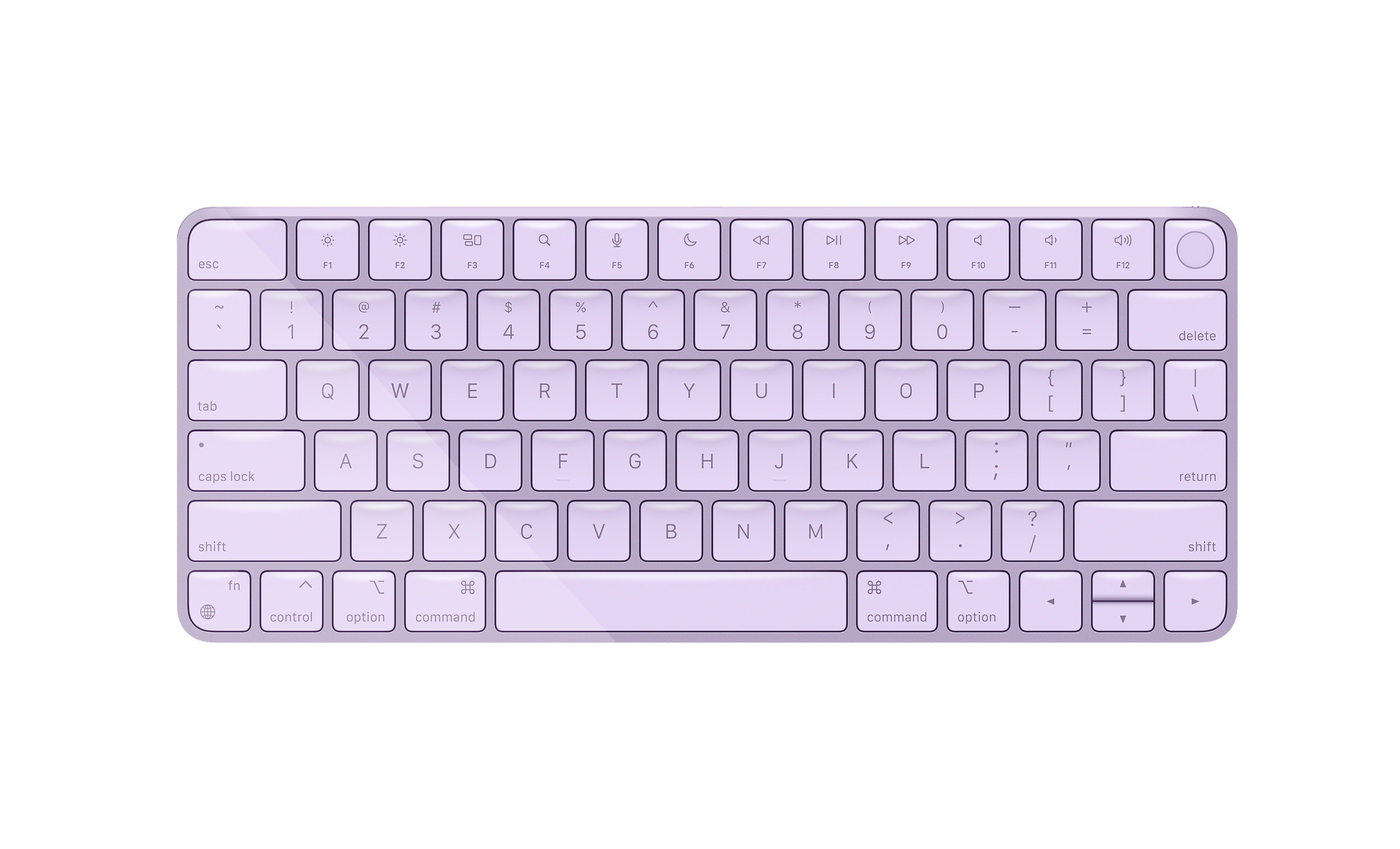 限定品 パープル TOUCH ID APPLE MAGIC KEYBOARD Shop Apple Magic Keyboard with Touch ID - Purple | Craft by