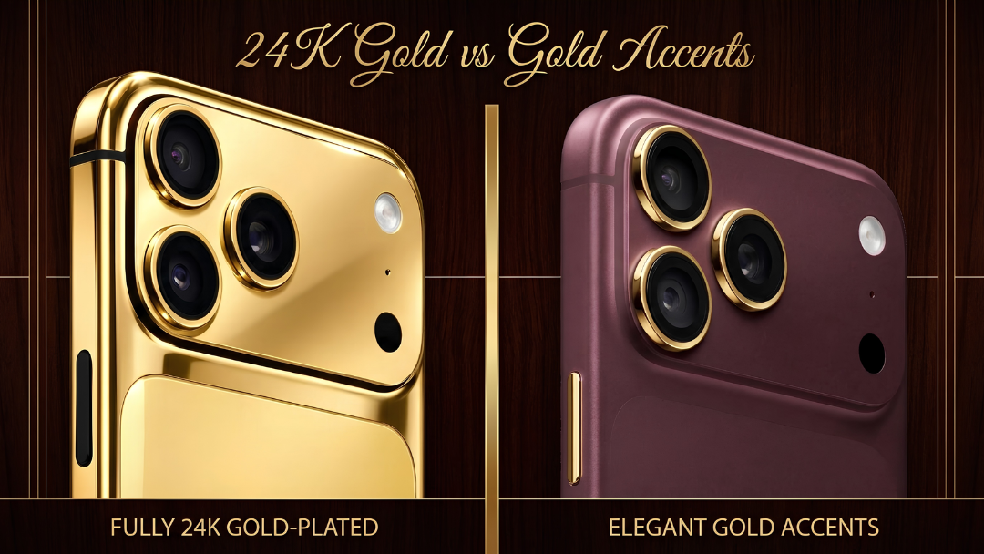 24K Gold vs Gold Accents Which Craft by Merlin iPhone 18 Finish Is Right for You