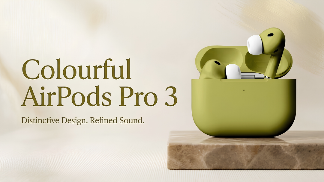Colourful AirPods Pro 3 Meet the Bold Citrus, Lime Green, Indigo and Ultramarine Shades-Craft-by-Merlin