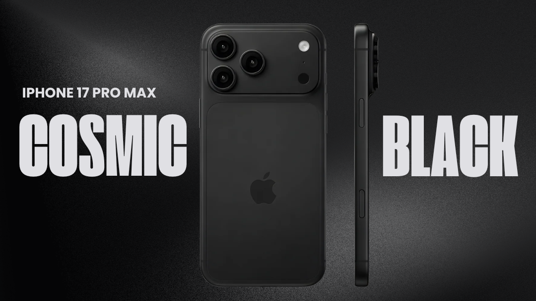 iPhone 17 Pro Max Cosmic Black