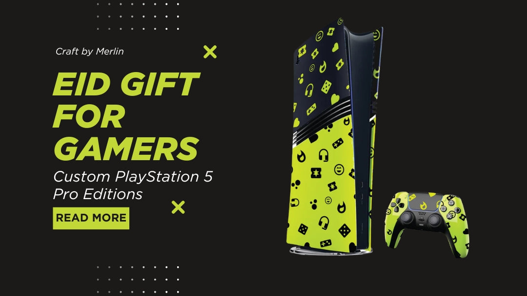Eid Gift for Gamers: Custom PlayStation 5 Pro Editions | Craft by Merlin