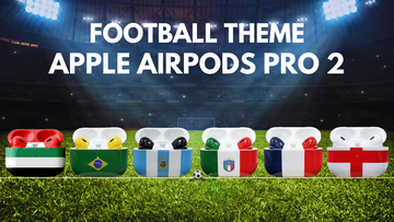 Football, AirPods Pro 2, Custom AirPods pro 2, Hand-painted airpods online