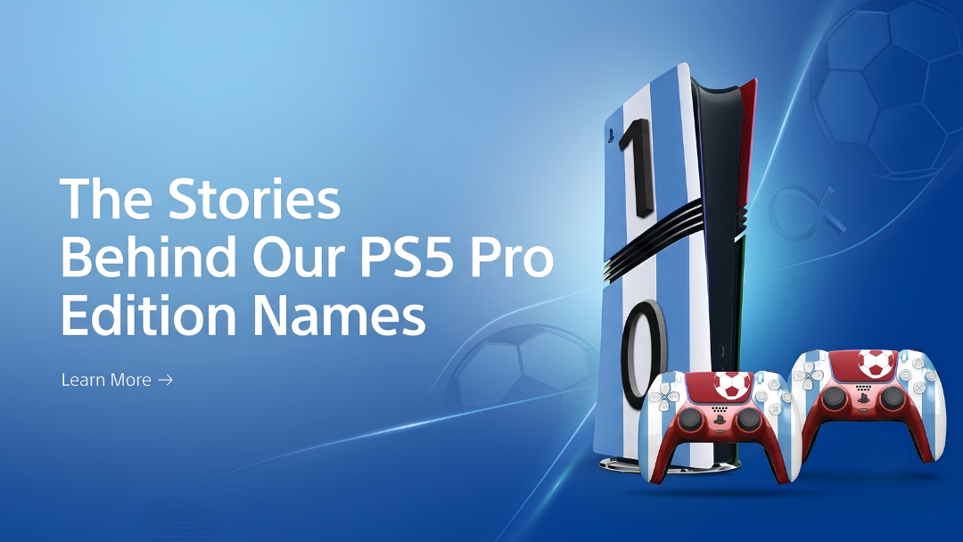 GOAT, Hex & Explorer The Stories Behind Our PS5 Pro Edition Names