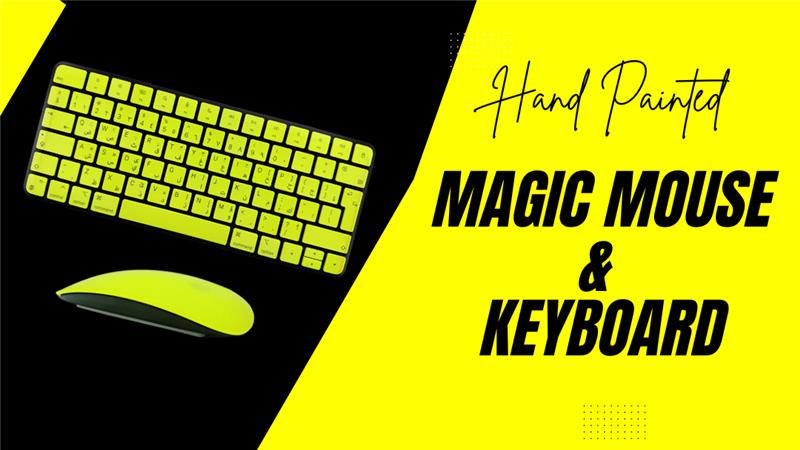 Customized Magic Keyboard and Mouse