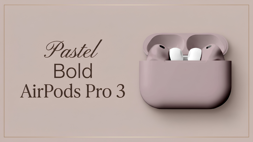 Pastel Bold AirPods Pro 3 Mint, Blush, Cream and Rose Quartz-Craft-by-merlin