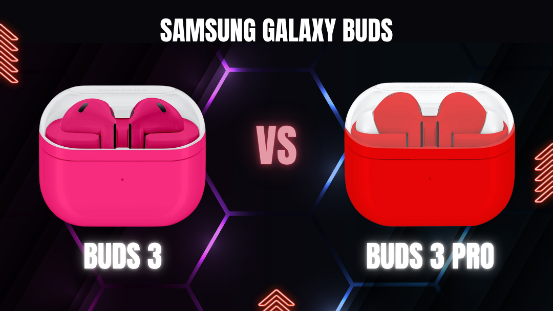 Samsung Galaxy Buds 3 vs. Buds 3 Pro