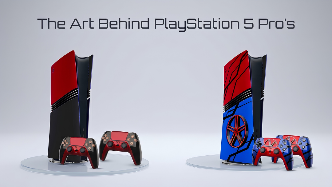 The Art Behind PlayStation 5 Pro’s Themed Editions Ruby Core, Racer, and Beyond