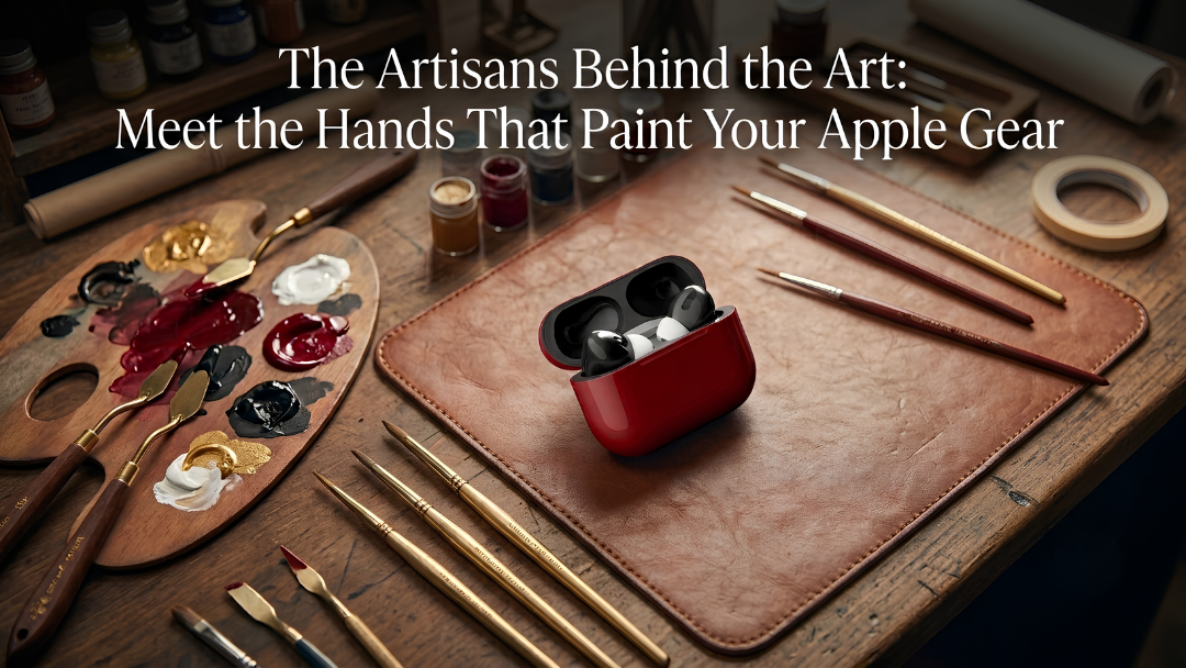 The Artisans Behind the Art Meet the Hands That Paint Your Apple Gear