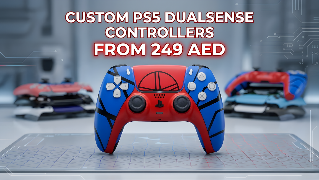 Limited Time Offer: Custom PS5 DualSense Controllers From 249 AED | Craft by Merlin