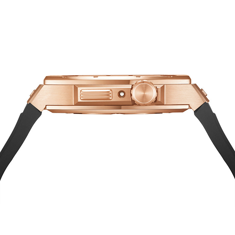 Apple Watch Case Series 8/S7 45mm C2 Black with Rose Gold