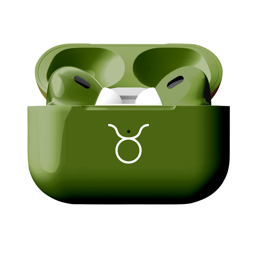 Apple AirPods Pro 3 Taurus Zodiac Bold Glossy