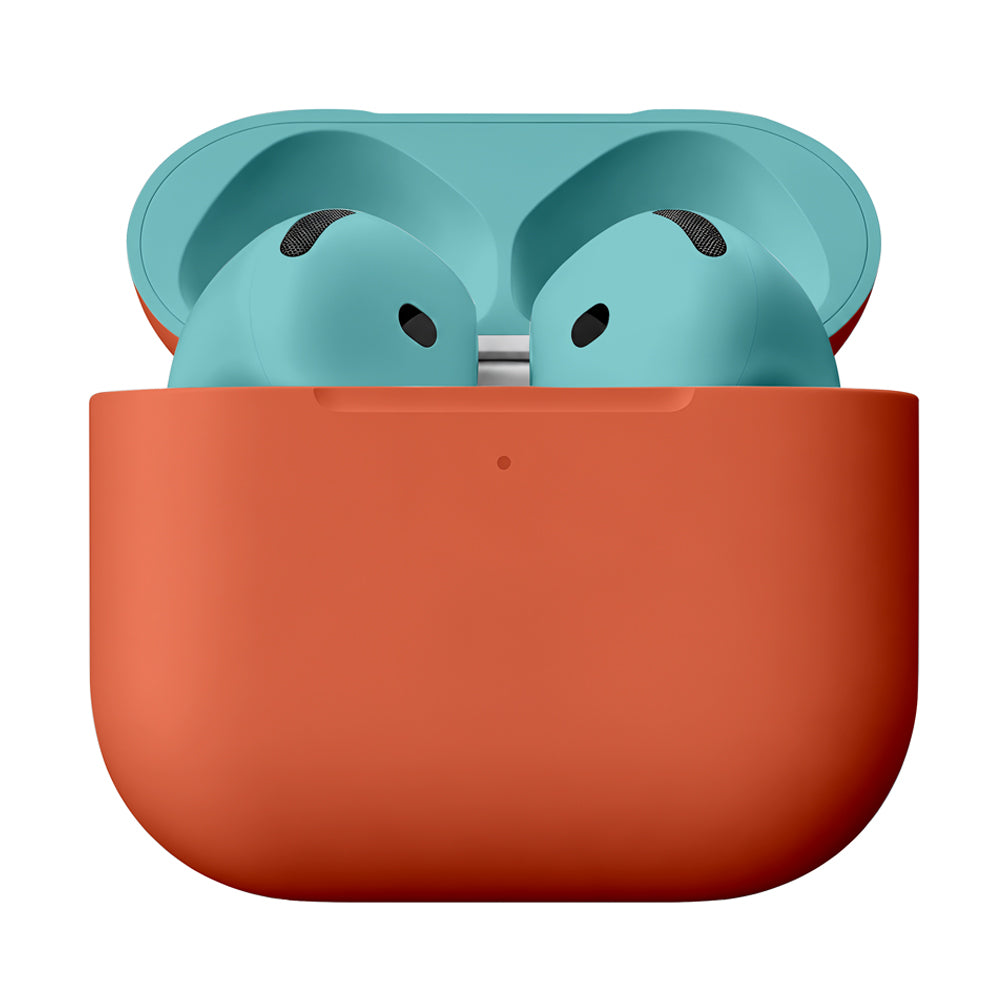 Apple AirPods 5 Ceramic Patina With Topaz Orange