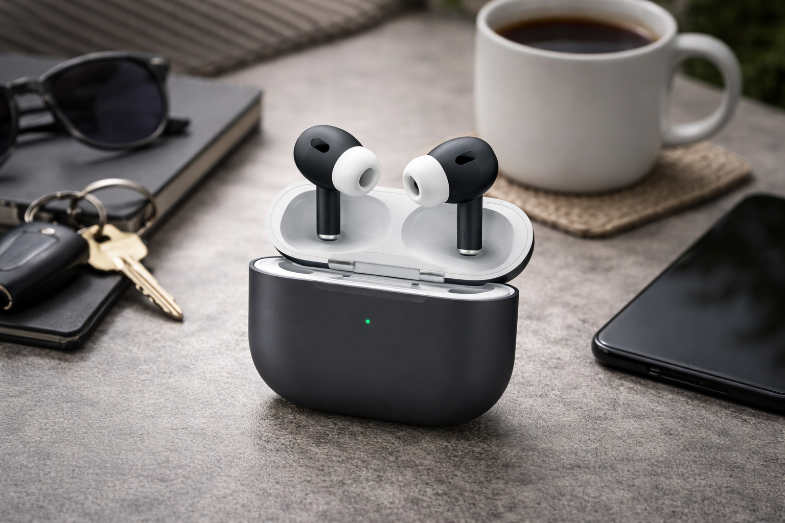 Apple AirPods Pro 3 Black Matte Edition | Craft by Merlin Apple AirPods Pro 3 Black Matte Edition | Craft by Merlin