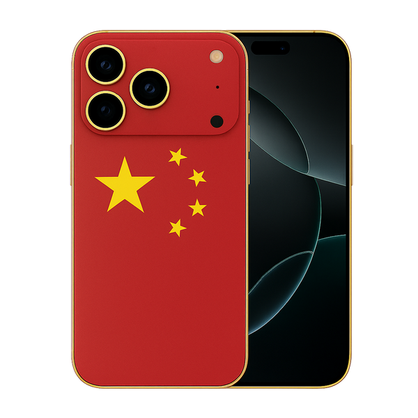 IPHONE 17 PRO MAX 24K EOG with CHINESE FLAG EDITION