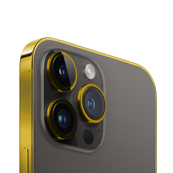 iPhone 16 Pro Max - Edge of Gold Black Titanium