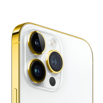 iPhone 16 Pro Max - Edge of Gold White Titanium