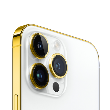 IPHONE 15 PRO MAX EDGE OF GOLD WHITE TITANIUM