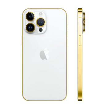 IPHONE 16 PRO MAX EDGE OF GOLD WHITE TITANIUM