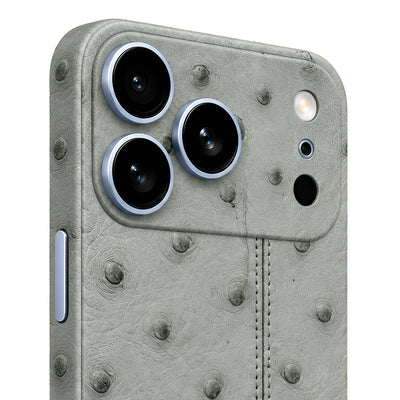 iPhone 18 Pro & Pro Max Ostrich Ivory Leather (e-Sim Only)