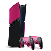 PlayStaion 5 Pro Pink Op Edition With 2 Dual Sense Controllers