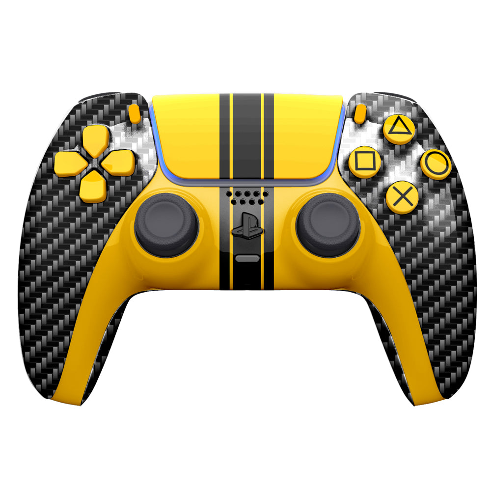 Carbon Fiber PS5 Controller – Hand-Painted | Craft by Merlin