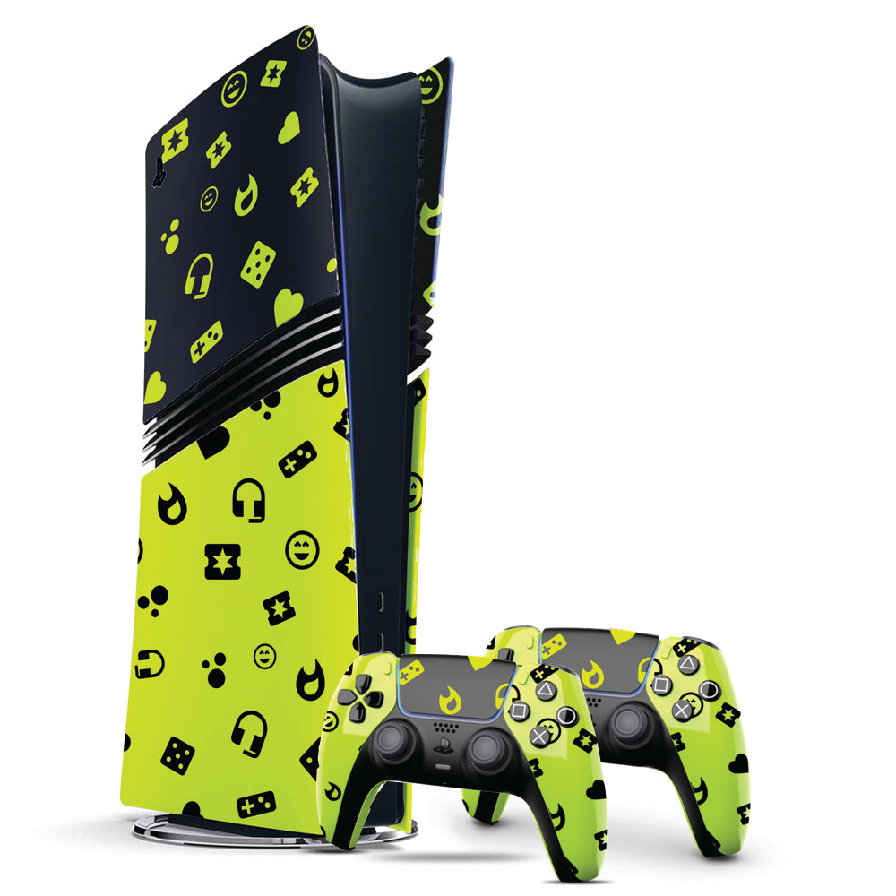 PlayStation 5 Pro The Rocker Edition with 2 Dual Sense Controllers