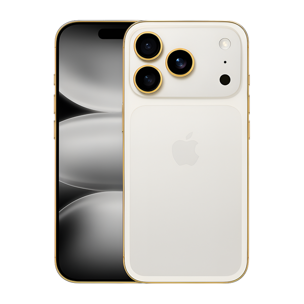 IPHONE 17 PRO MAX 24K EDGE OF GOLD EDITION