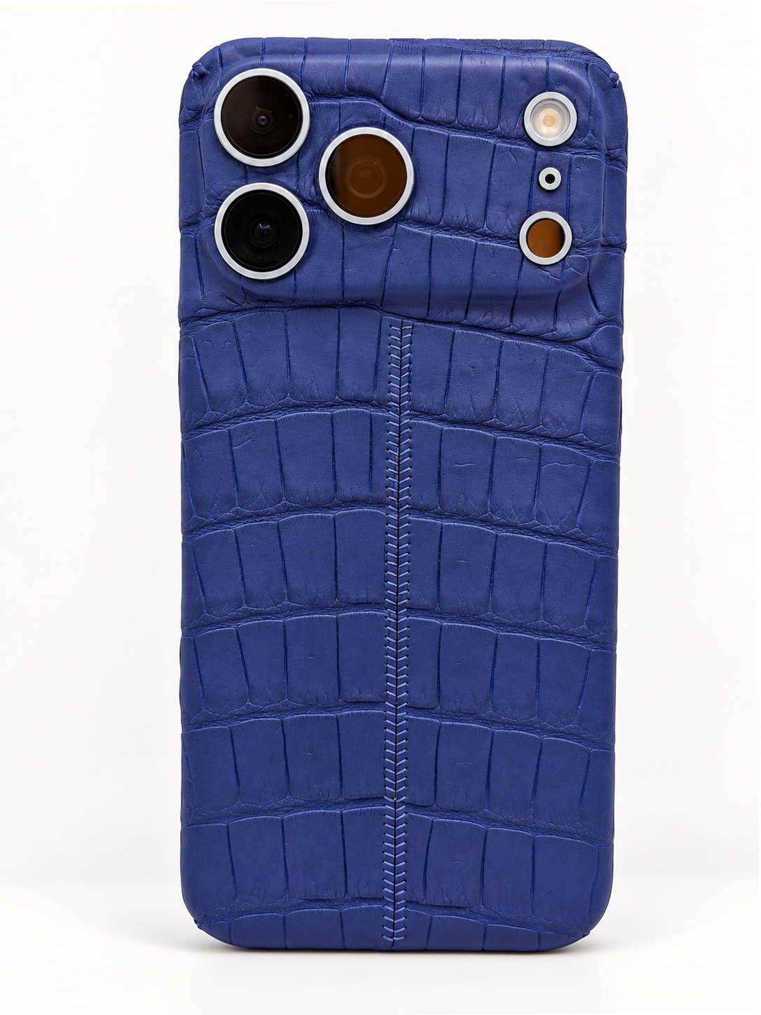 iPhone 18 Pro & Pro Max Alligator Blue Leather (e-Sim Only)