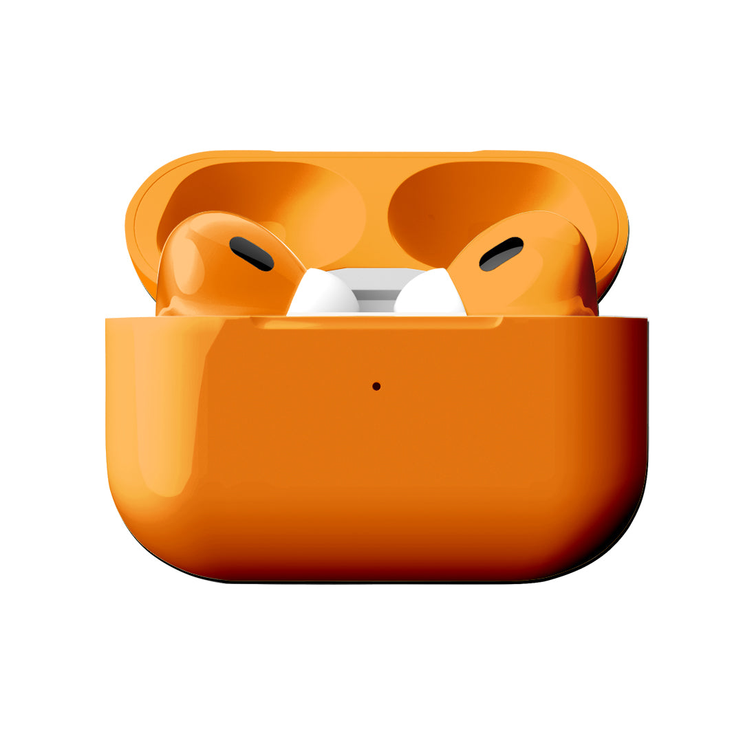 Apple AirPods Pro 3 Orange Glossy Bold