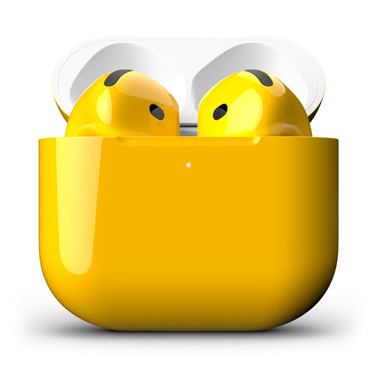 Apple AirPods 4 Yellow Glossy Edition