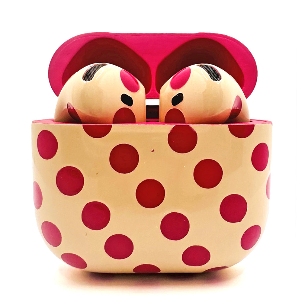 Apple AirPods 5 Pink Polka