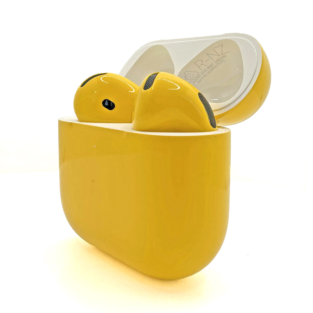 Apple AirPods 4 Yellow Glossy Edition