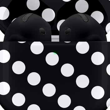 Apple AirPods 4 Black Polka