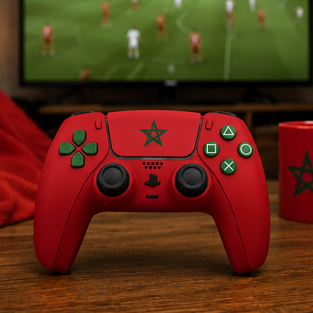 PS5 Dual Sense Controller MOROCCO Edition