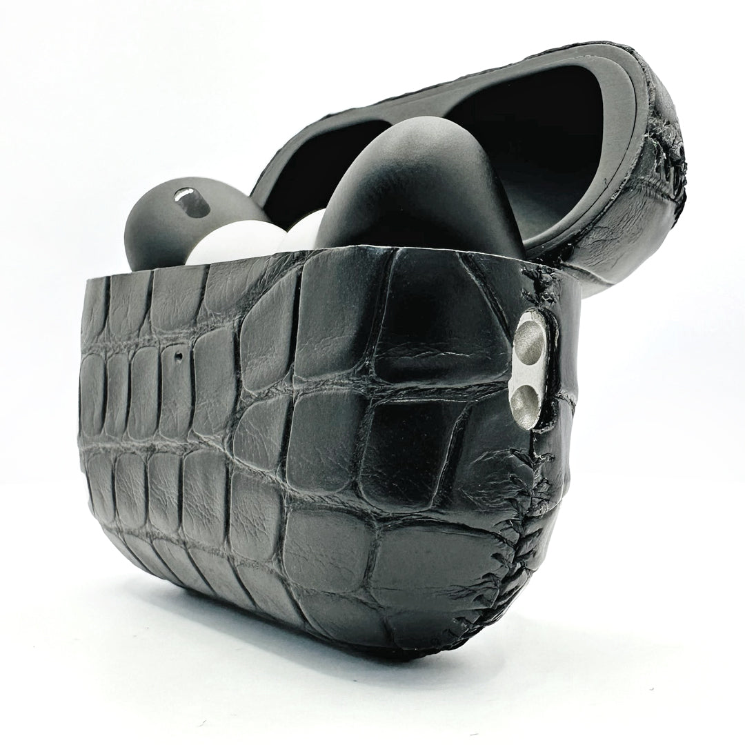 Shop Apple AirPods Pro 2 Alligator Black Edition | Craft by Merlin