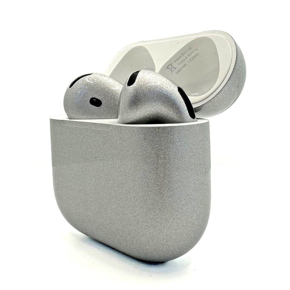 Apple AirPods 4 Metallic Silver Edition