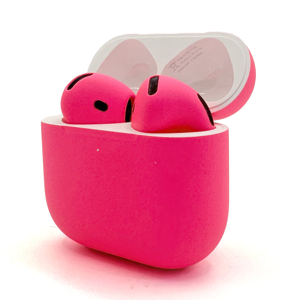 Shop Apple Pink AirPods 4 Neon Pink Edition | Craft by Merlin Shop Apple Pink AirPods 4 Neon Pink Edition | Craft by Merlin