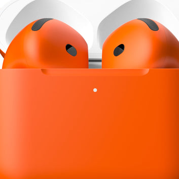 Apple AirPods 4 Neon Orange Edition