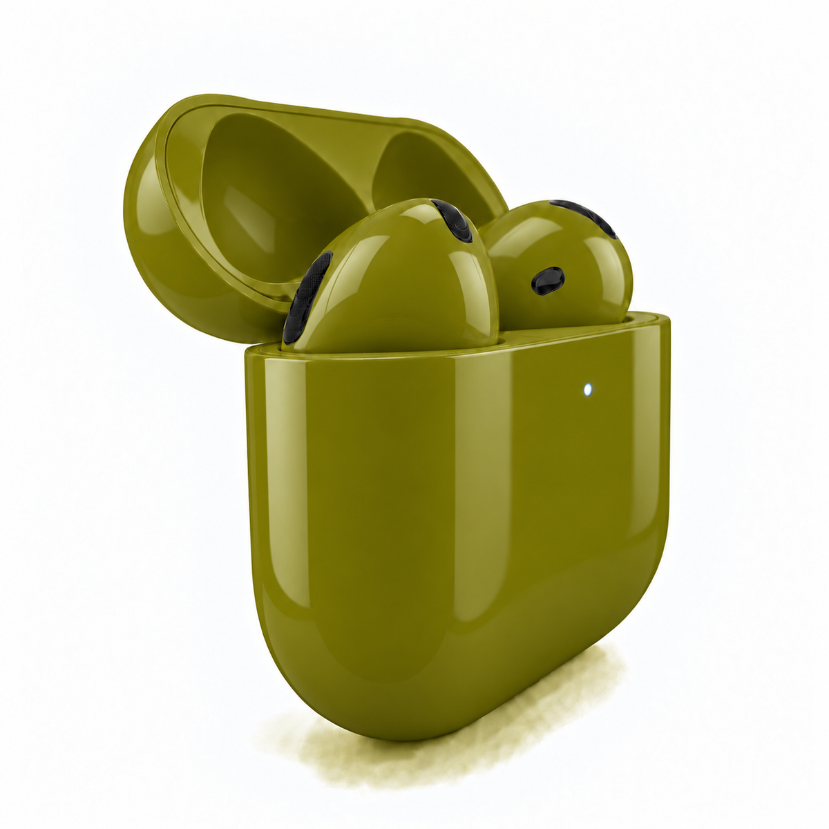 Apple AirPods 5 Olive Green Glossy Bold