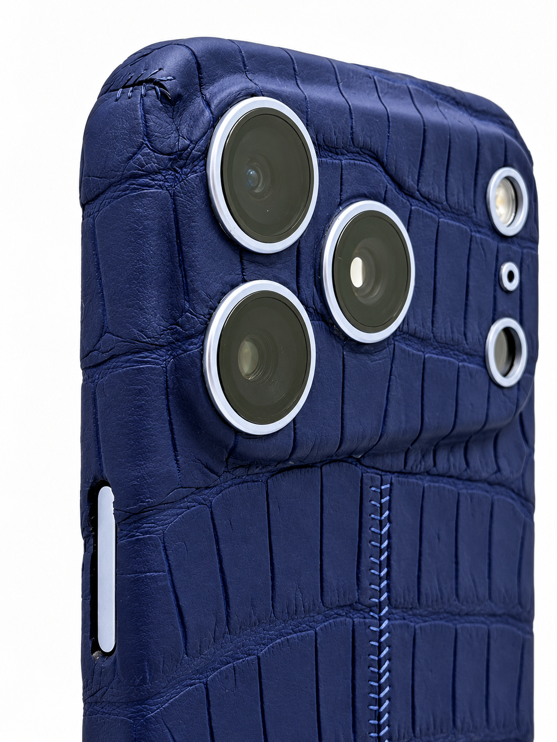 iPhone 18 Pro & Pro Max Alligator Blue Leather (e-Sim Only)
